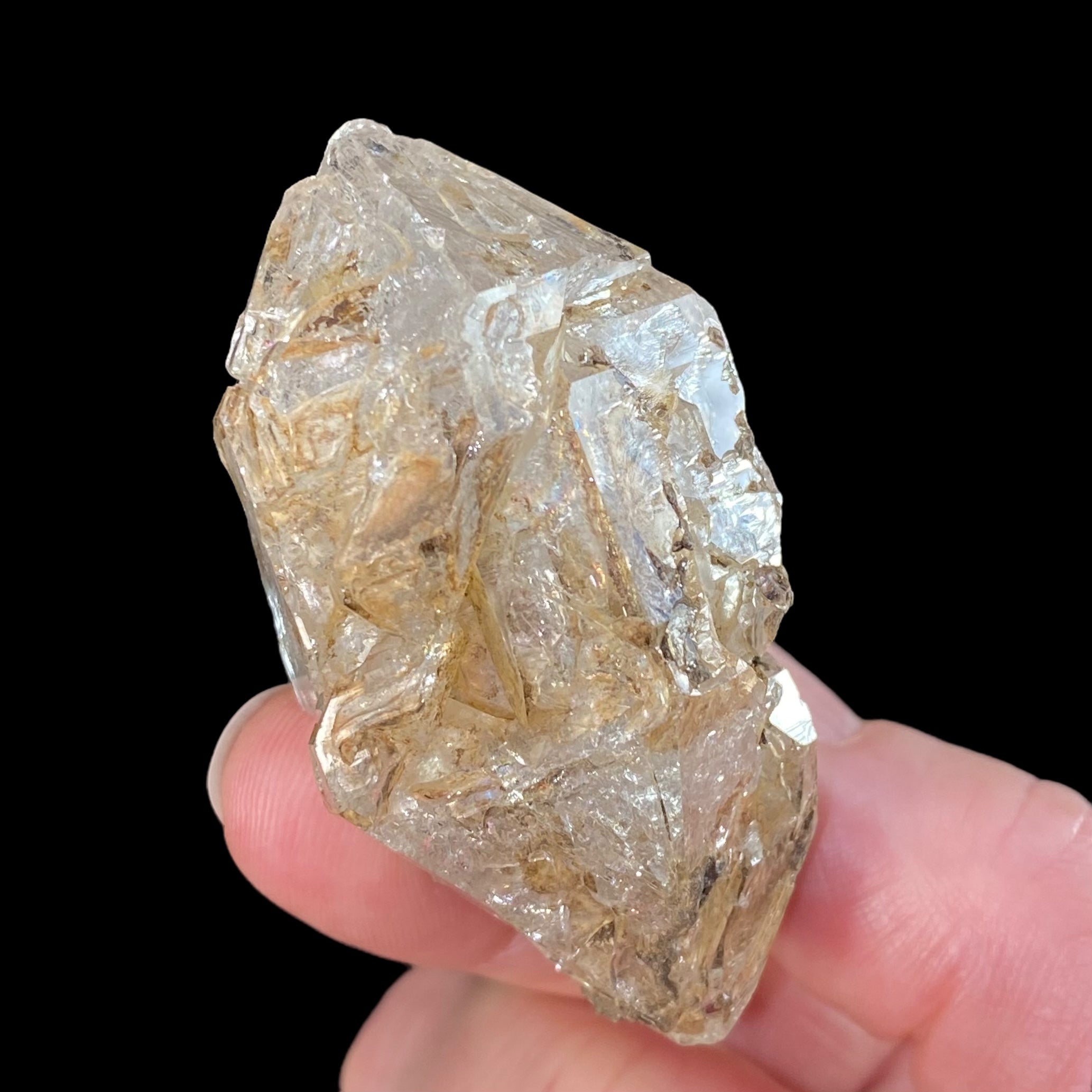 Double Terminated Fenster Quartz Crystal