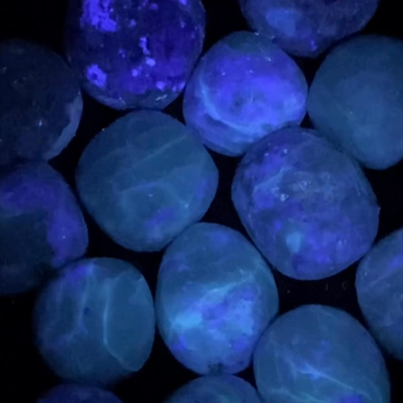 New Bolivianite Fluorite & Fuchsite Tumbled Stone