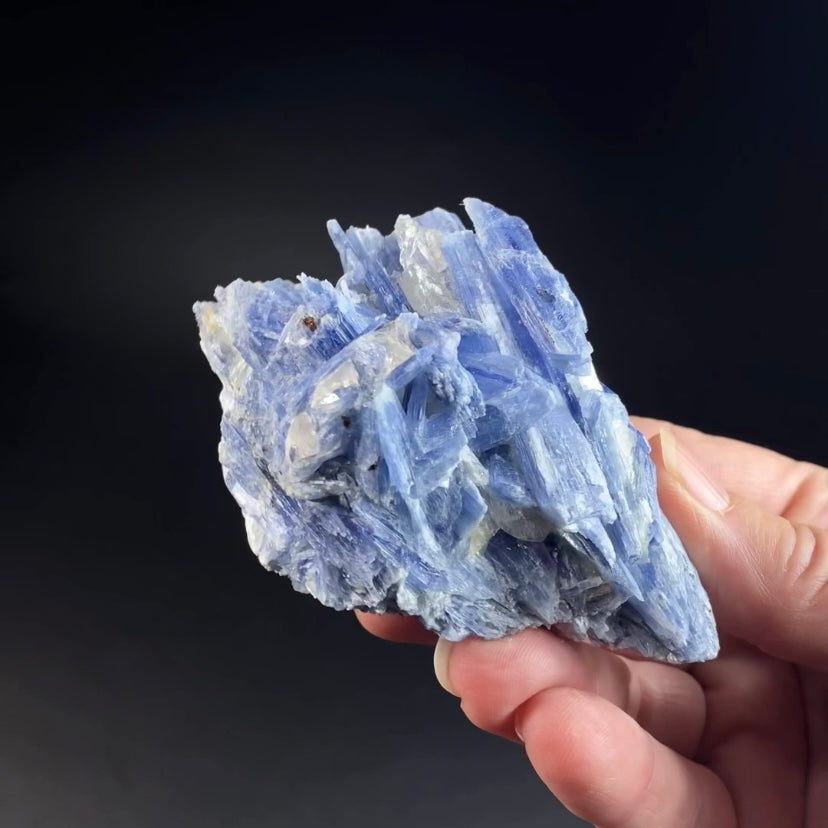 Blue Kyanite and Quartz Specimen from Minas Gerais, Brazil