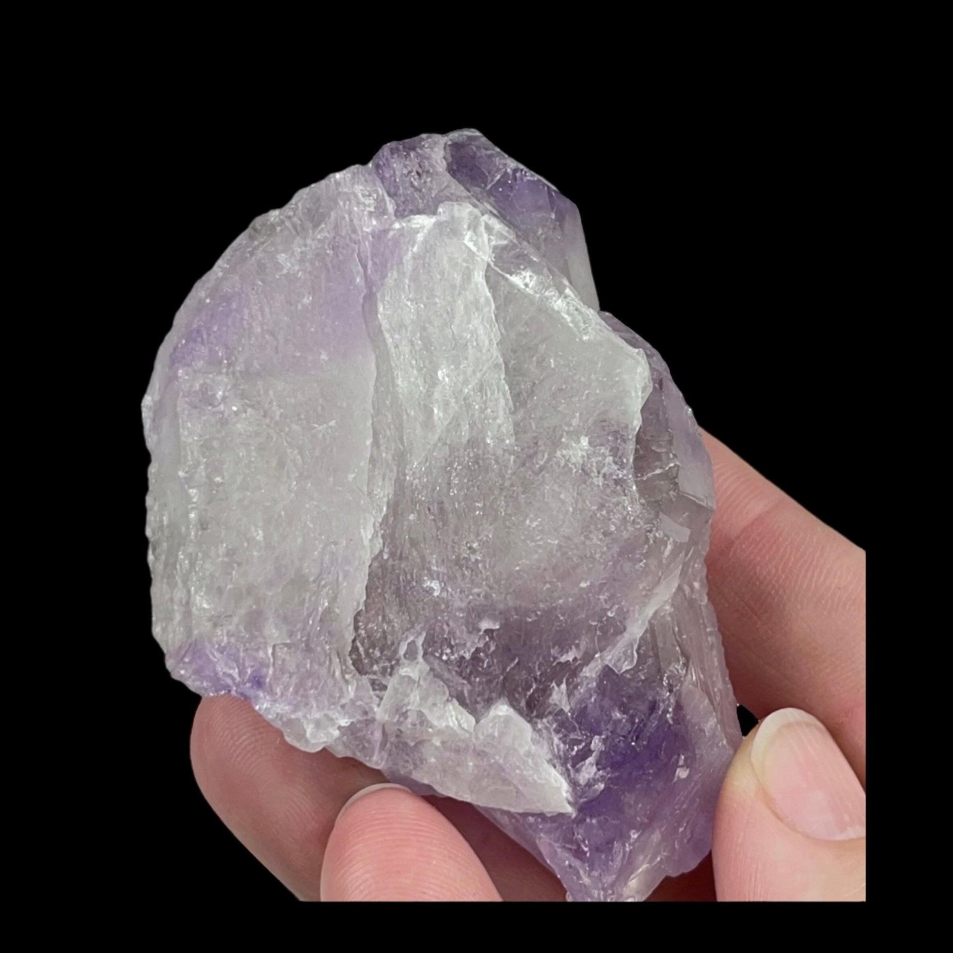 Purple Amethyst Quartz Crystal Cluster