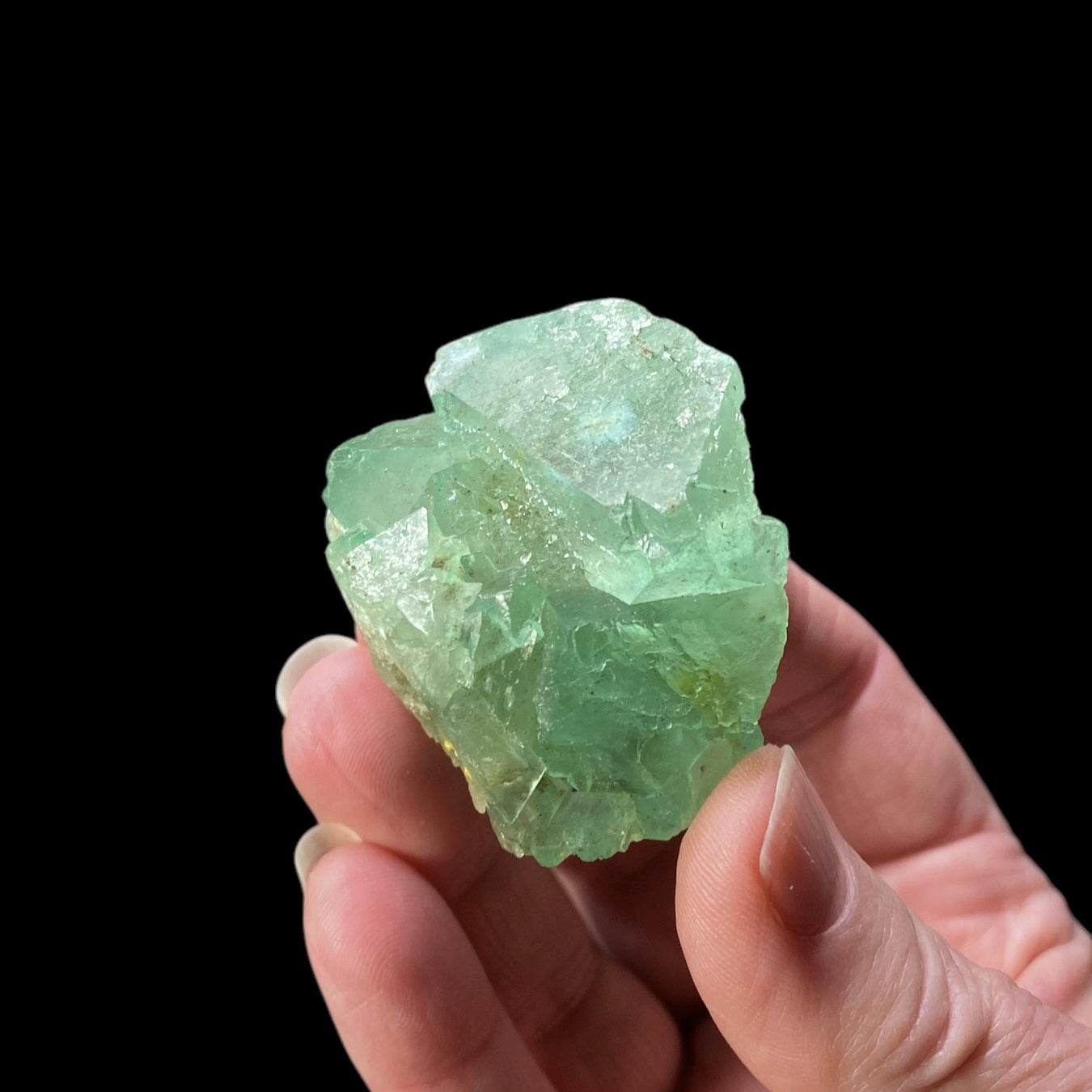 Green Fluorite Crystal from South Africa