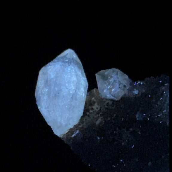 Herkimer Quartz Crystals on Matrix