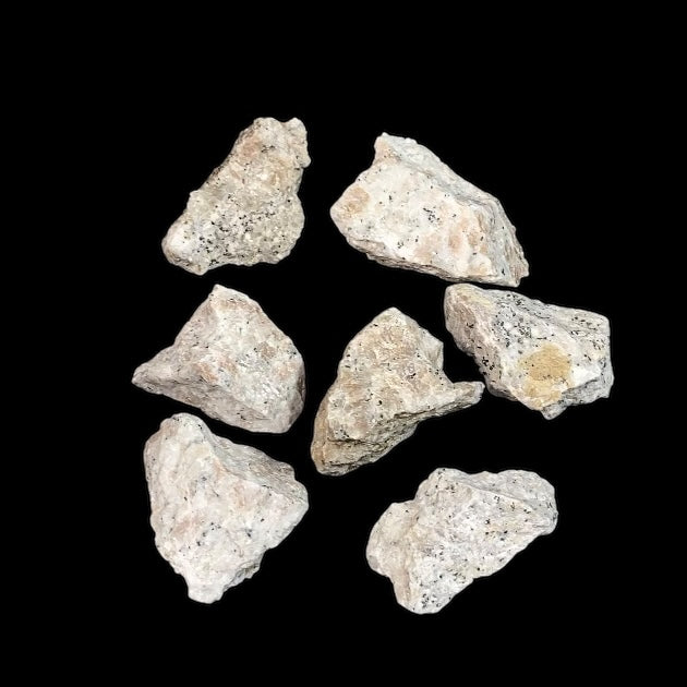 Fluorescent Wollastonite on Calcite, Nobel Pit, Sterling Hill Mine, New Jersey