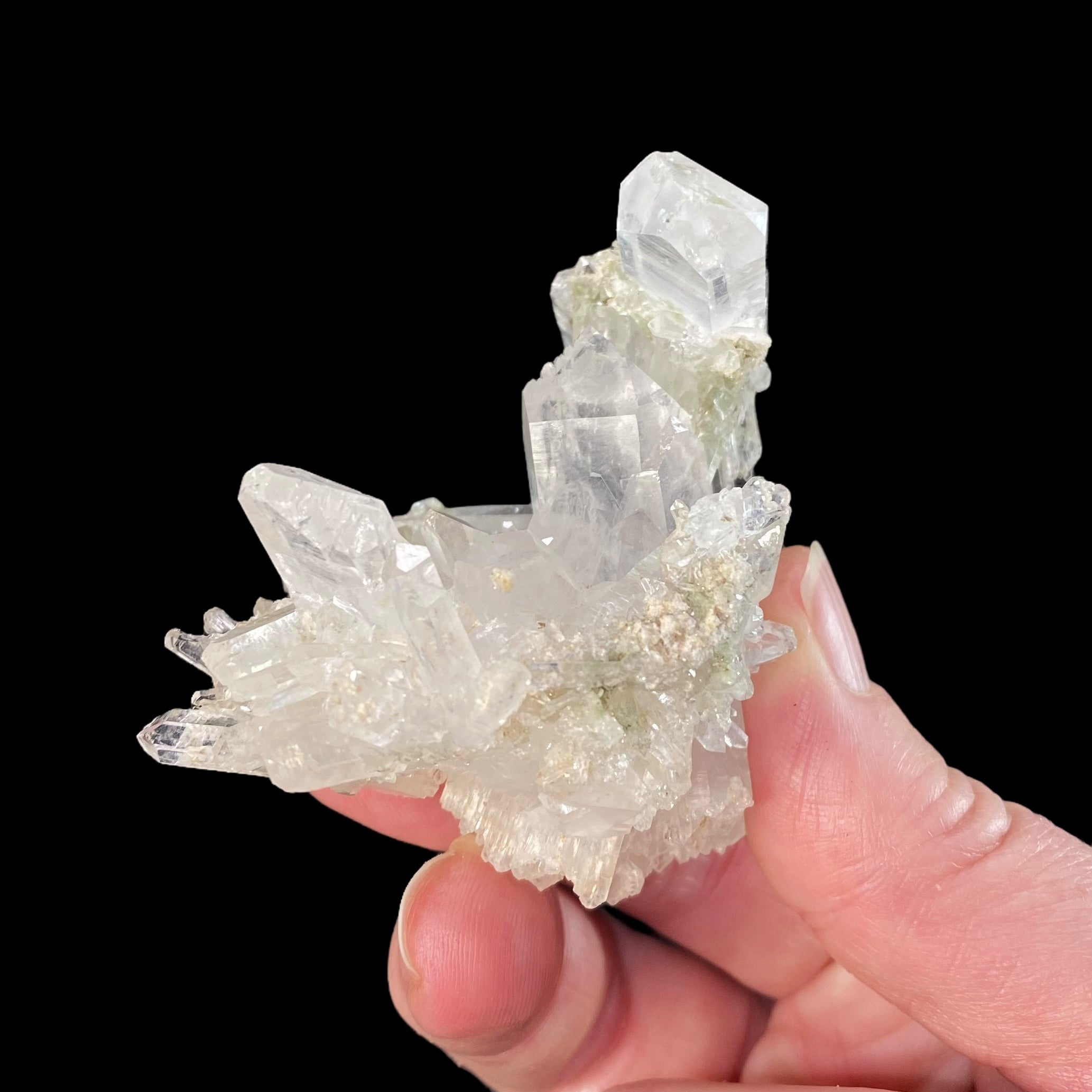 Clear Quartz Crystal Cluster