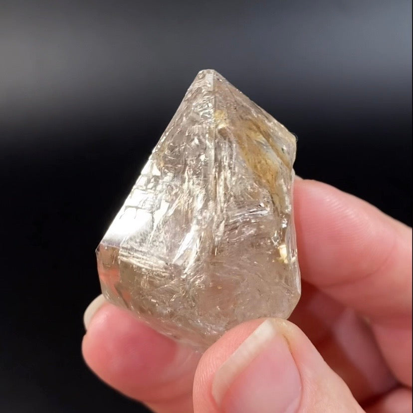 Double Terminated Fenster Window Quartz Crystal