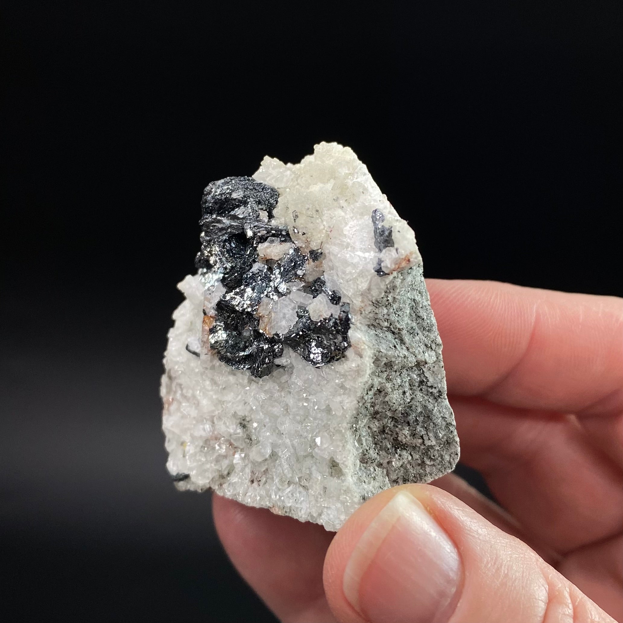 Hematite Rose Clusters with Albite from Shigar Valley, Gilgit-Baltistan, Pakistan