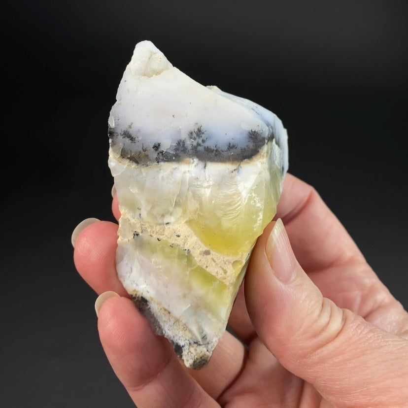 Turkish Dendritic Opal Rough Specimen, Central Anatolia, Turkey