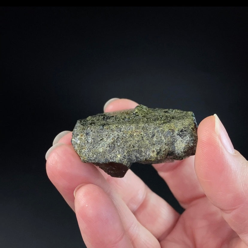 Epidote and Magnetite Specimen, Ras Koh Mountains, Kharan, Balochistan, Pakistan