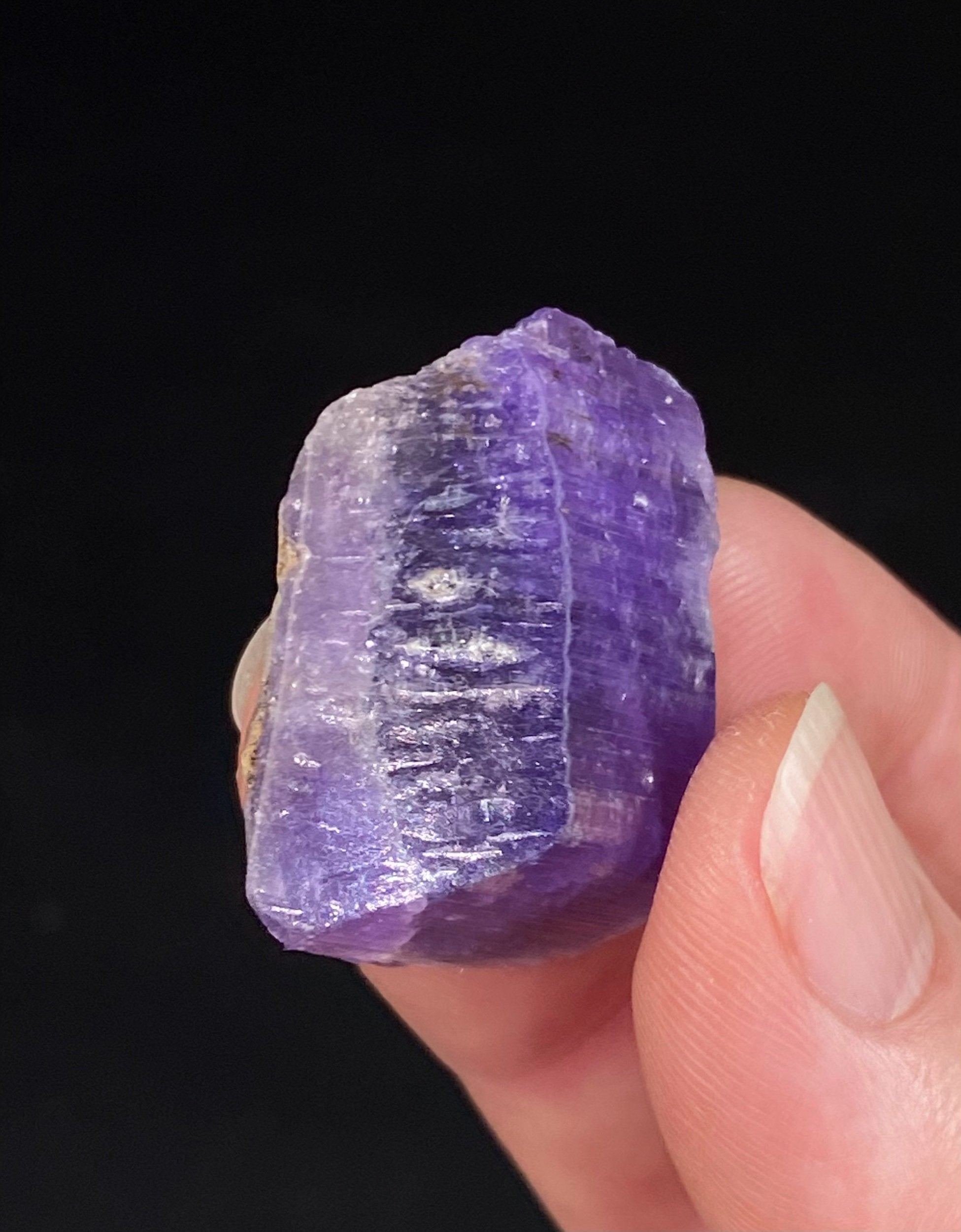 Terminated Purple Apatite Specimen from Afghanistan