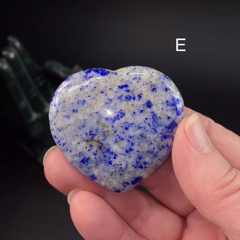 Lapis Lazuli Polished Heart