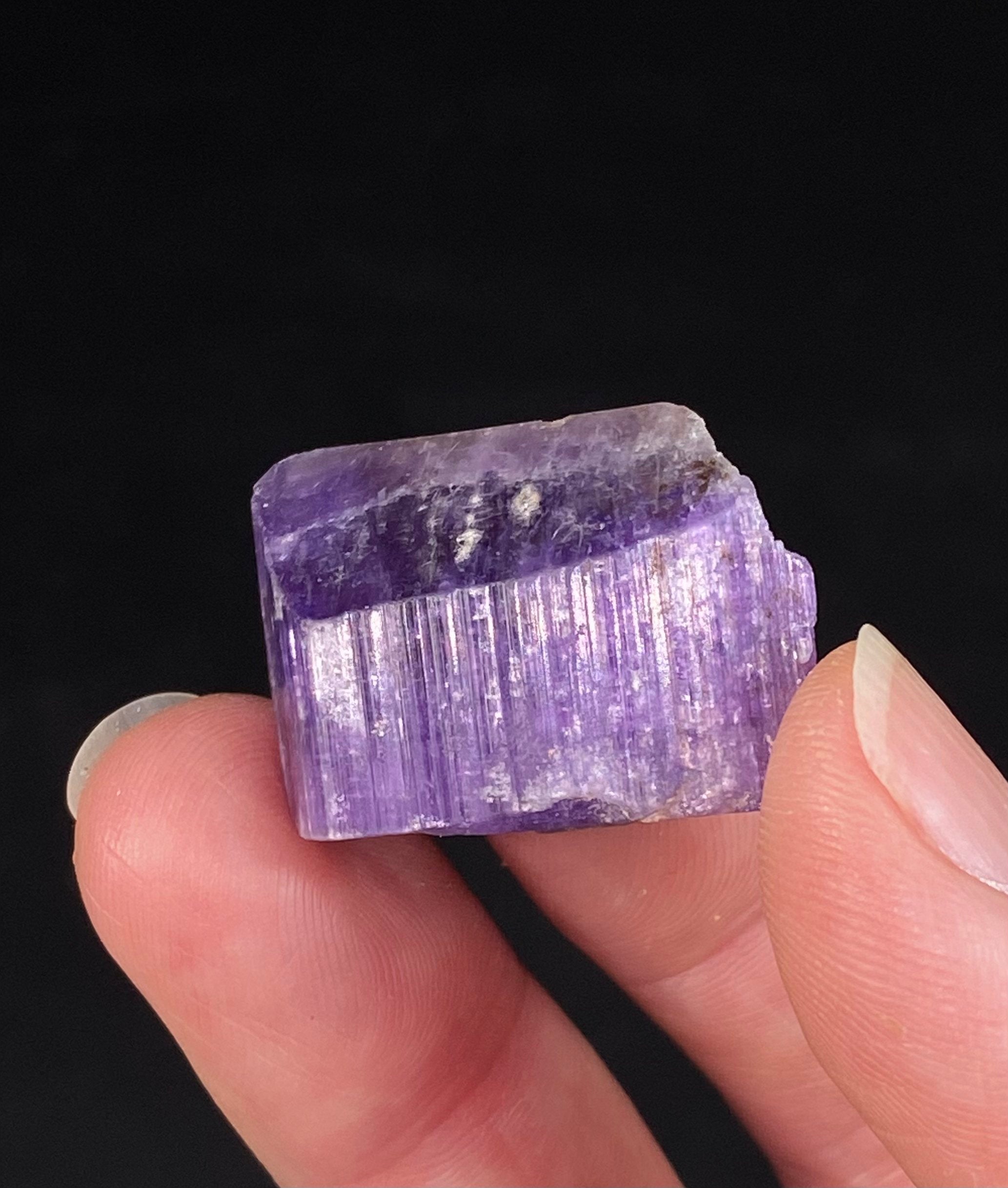 Terminated Purple Apatite Specimen from Afghanistan