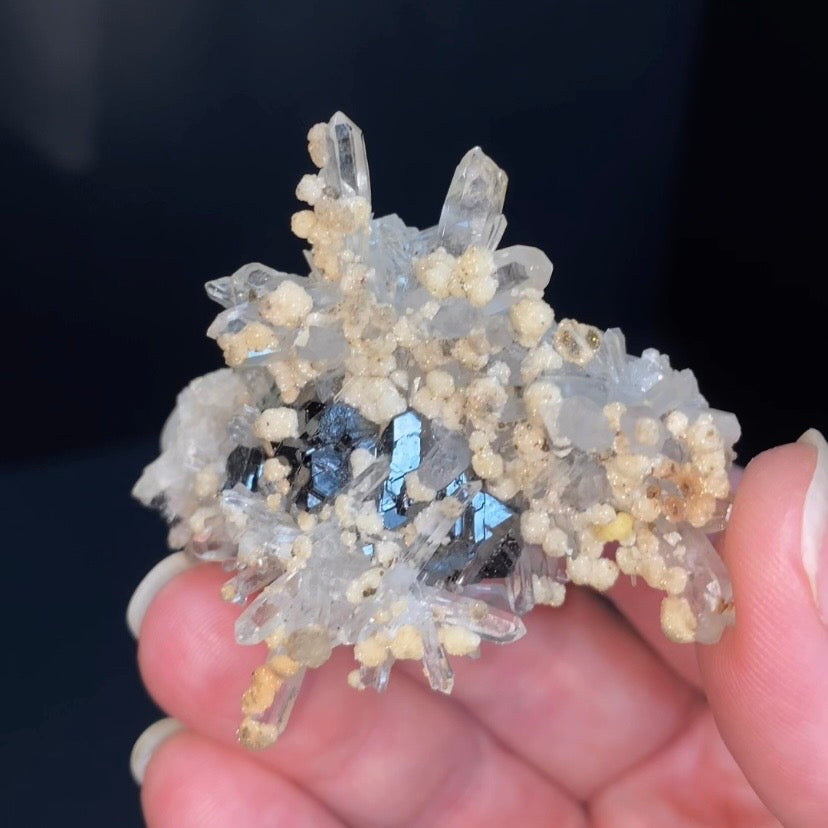 Sphalerite (Var. Marmatite) with Quartz and Carbonate – Stari Trg Mine, Trepča Mining Complex, Kosovo