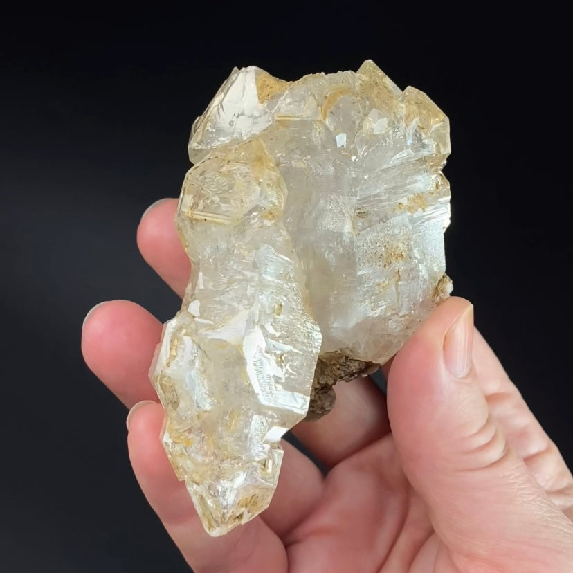 Elestial Fenster Quartz Crystal with Multiple Terminations