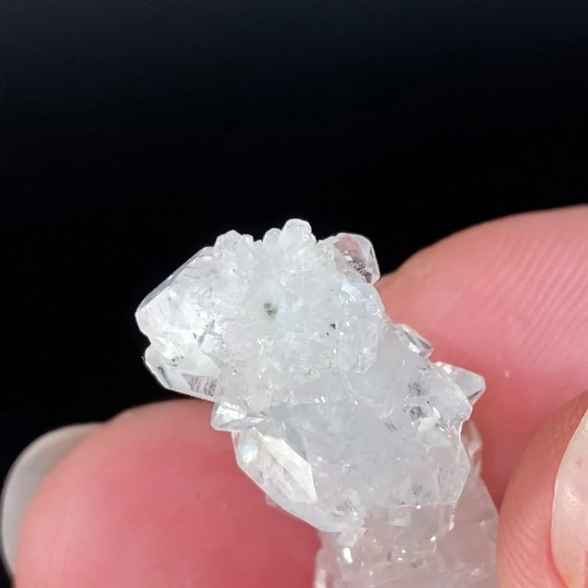 Clear Apophyllite Stalactite Formation Cluster