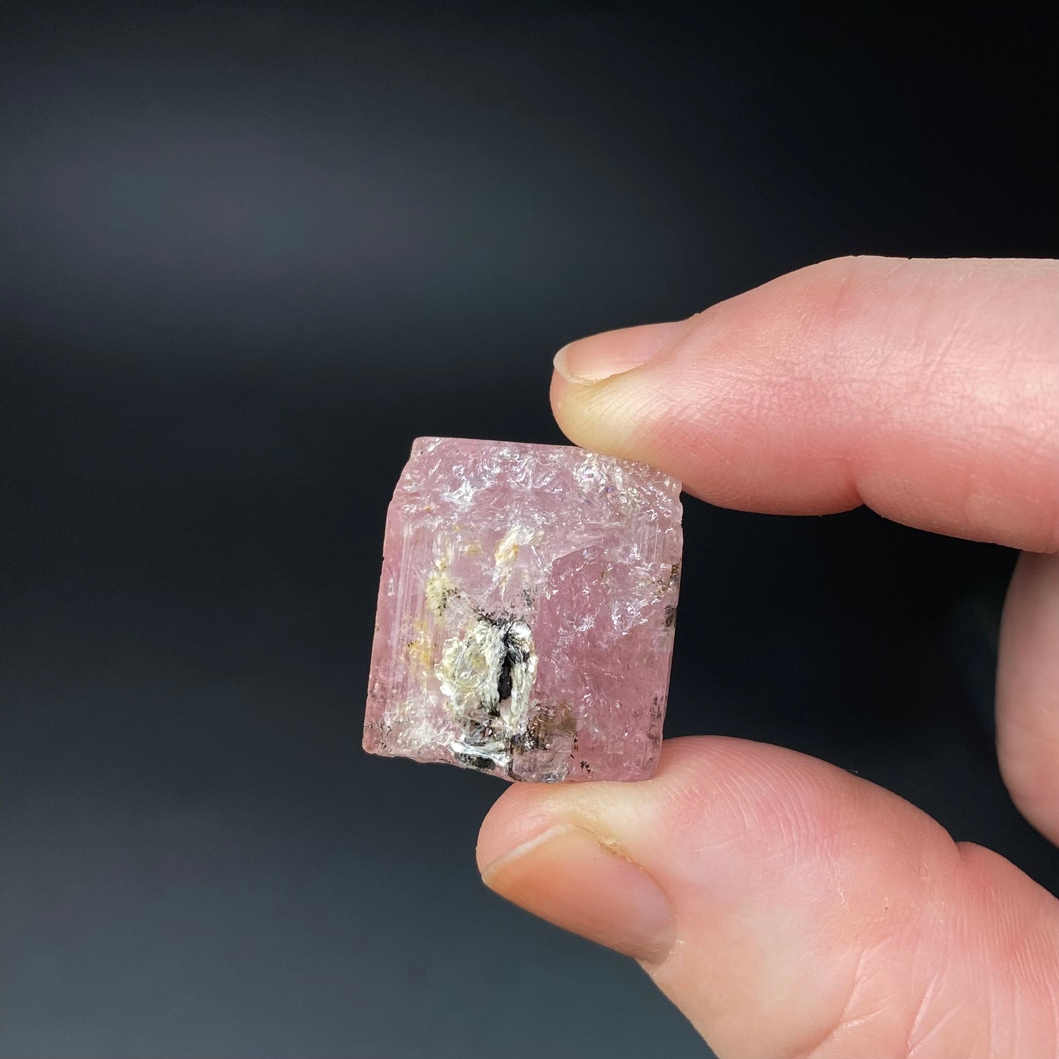 Bubble Gum Pink Tourmaline Crystal from Dar-e-Pech, Afghanistan