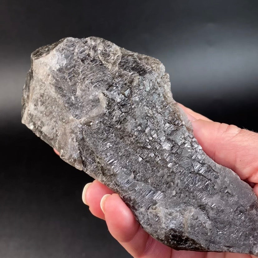 Unique Smoky Etched Quartz Cluster from Minas Gerais, Brazil