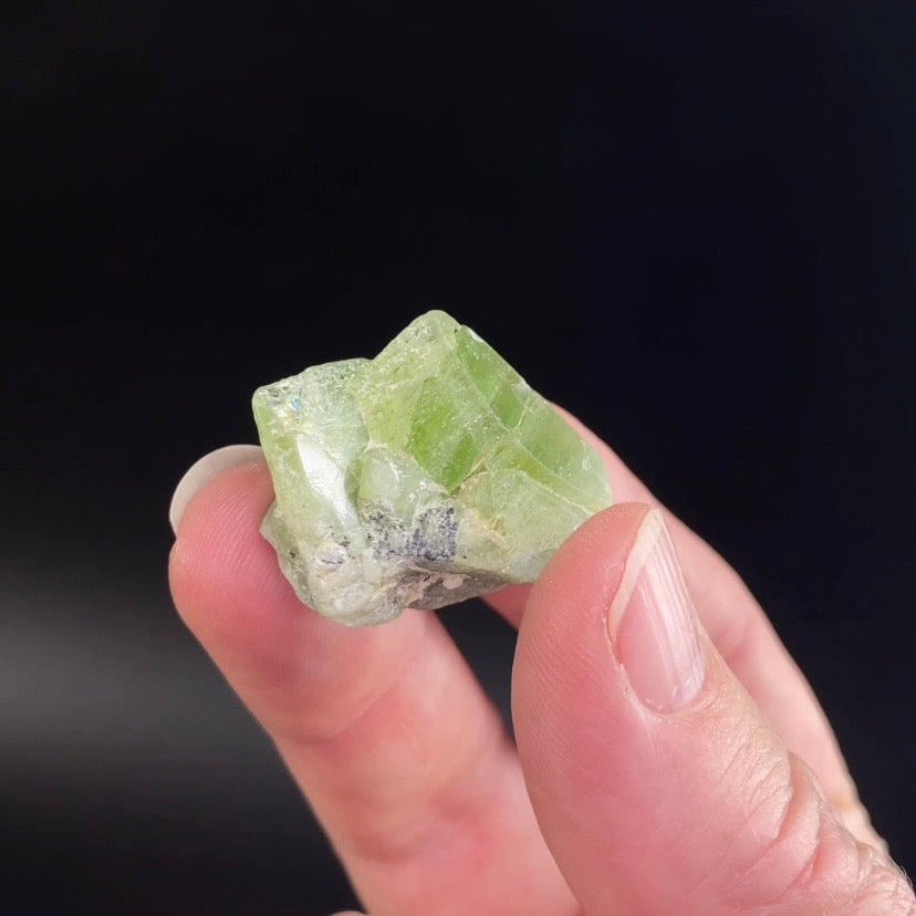 Terminated Peridot Crystal Cluster from Kohistan, Pakistan