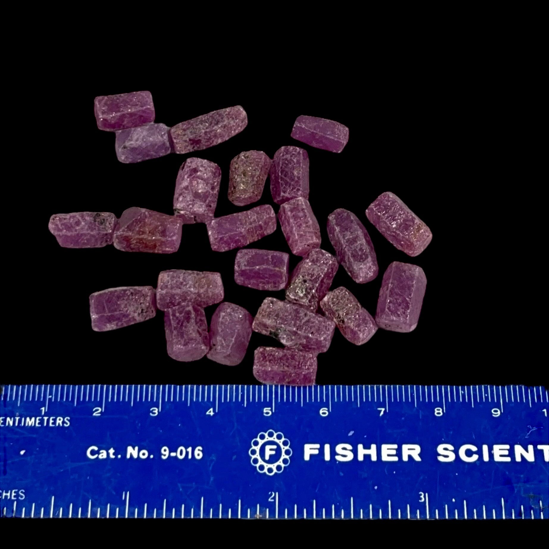 ONE (1) Corundum var. Ruby Crystal