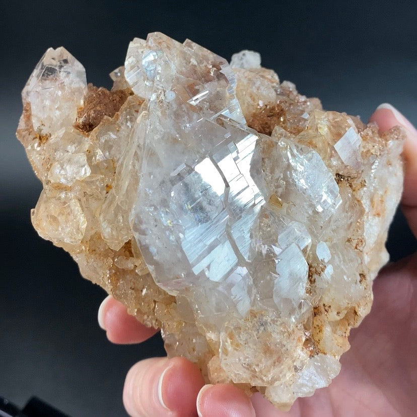 Samadhi Himalayan Quartz Crystal Cluster - Himachal Pradesh, India