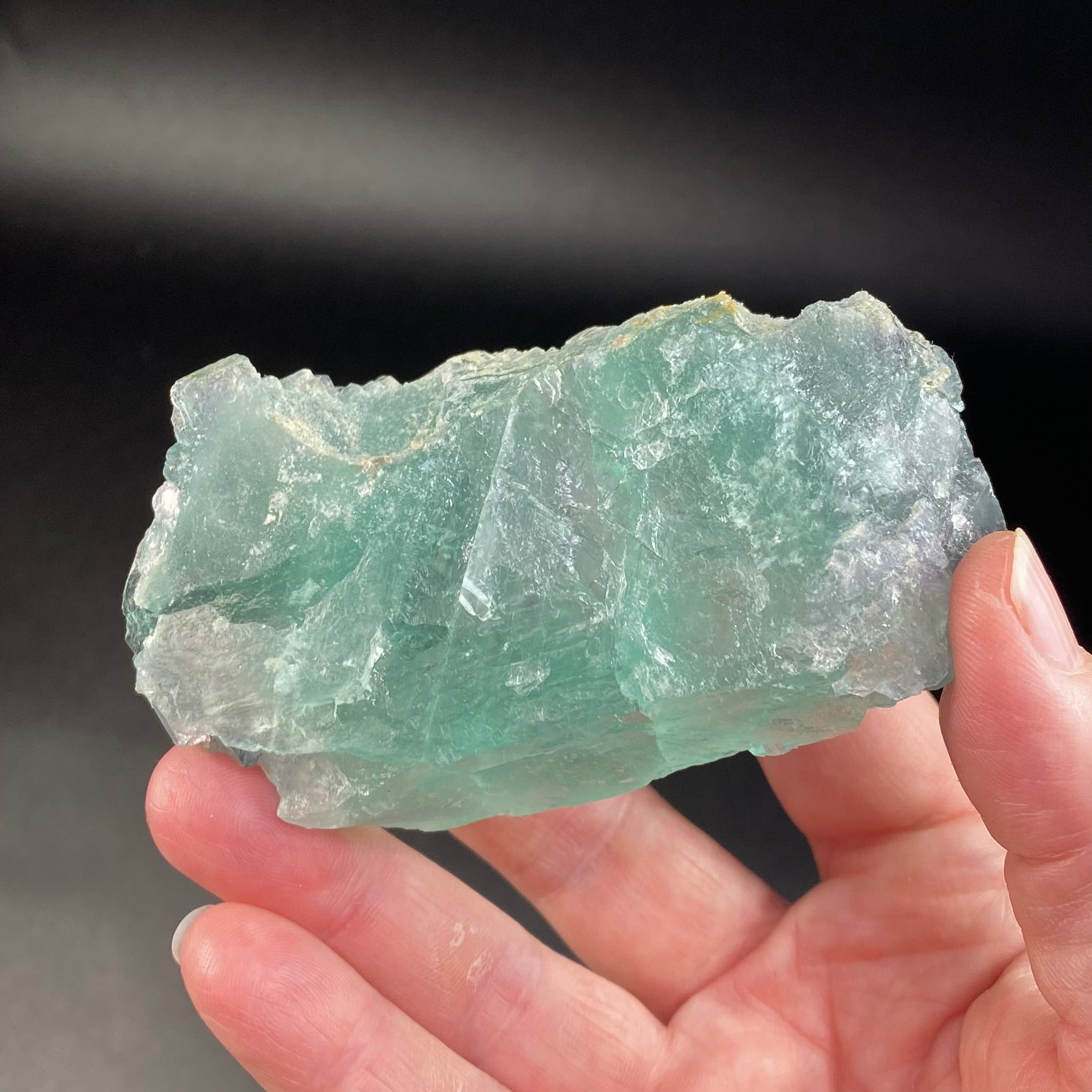 Green Cubic Stepped Fluorite Specimen Yaogangxian Mine