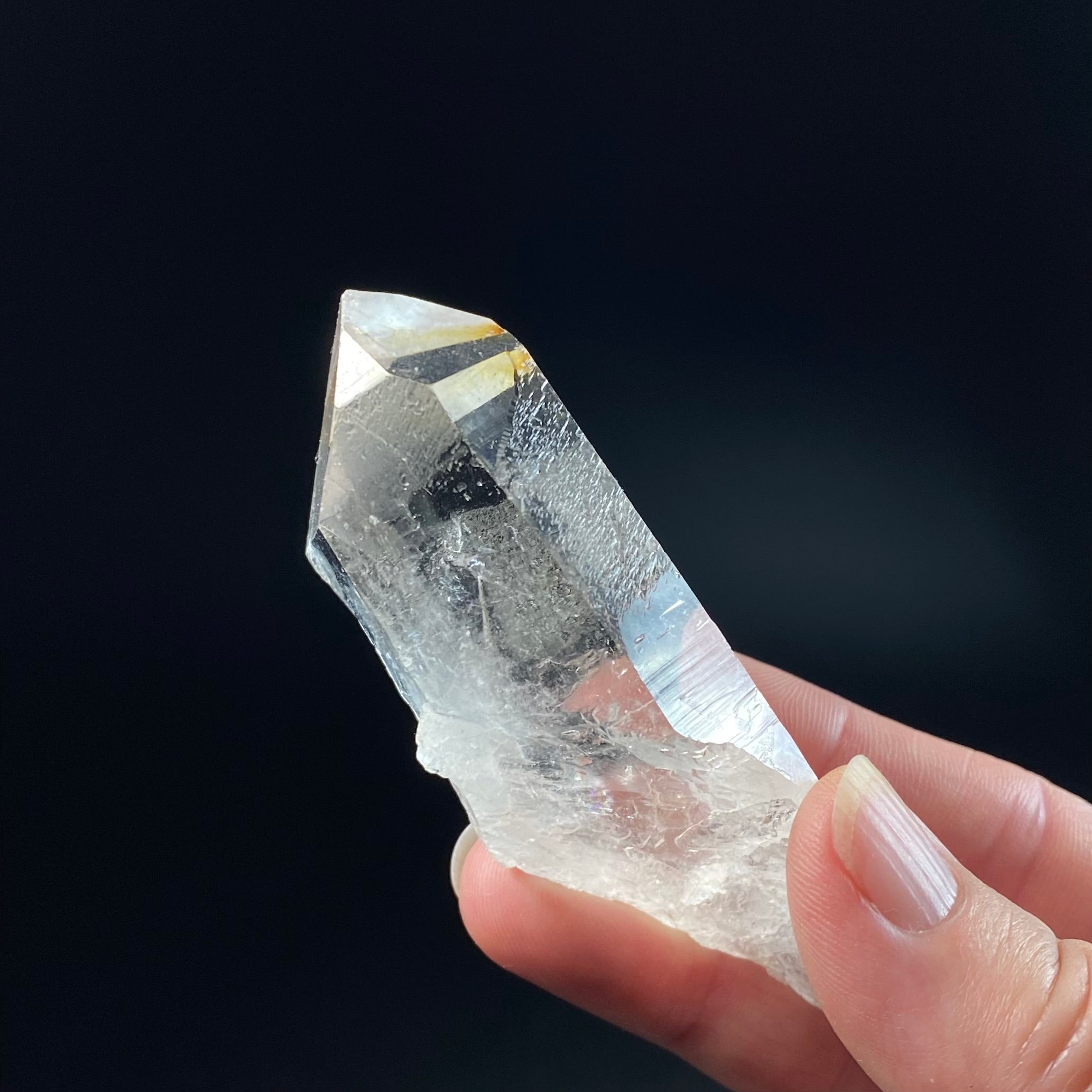 Water Clear Starbrary Quartz Crystal with Multiple Record Keepers