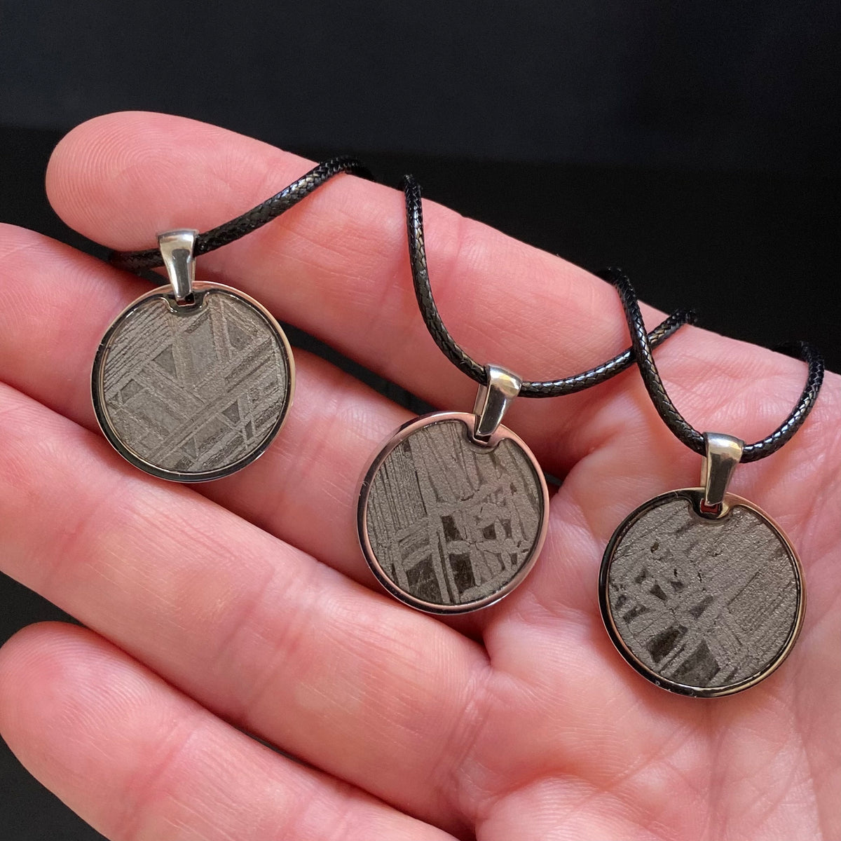 Aletai Meteorite Pendant – Authentic Iron Meteorite Jewelry
