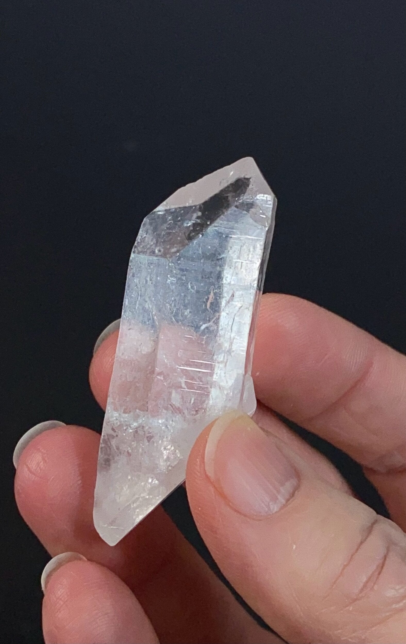 Double Terminated Quartz Crystal from Minas Gerais, Brazil