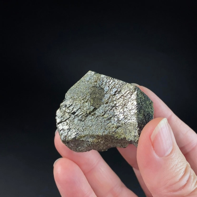 Epidote and Magnetite Specimen, Ras Koh Mountains, Kharan, Balochistan, Pakistan
