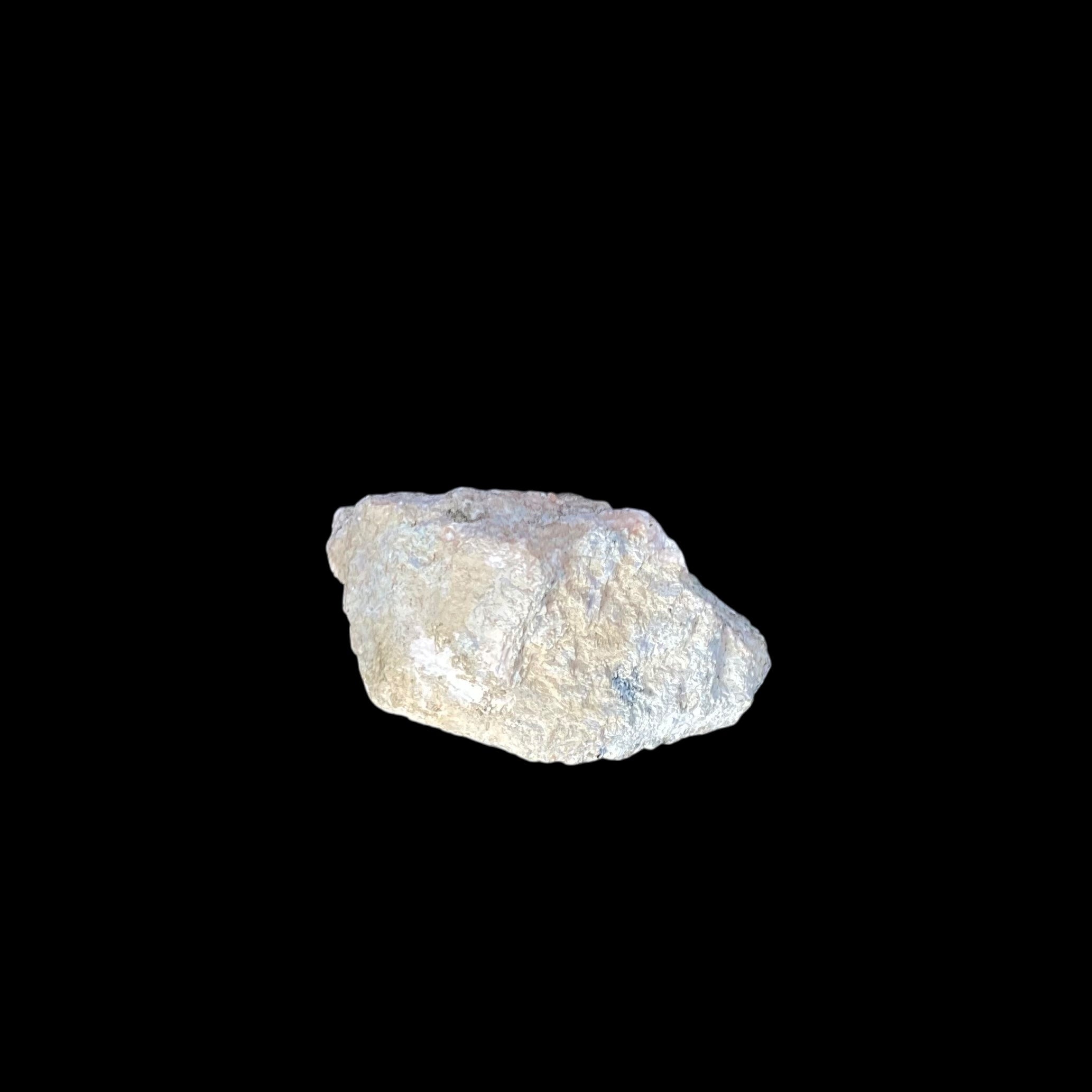 Fluorescent Hydrozincite with Calcite, Long Lake Zinc Mine, Ontario, Canada