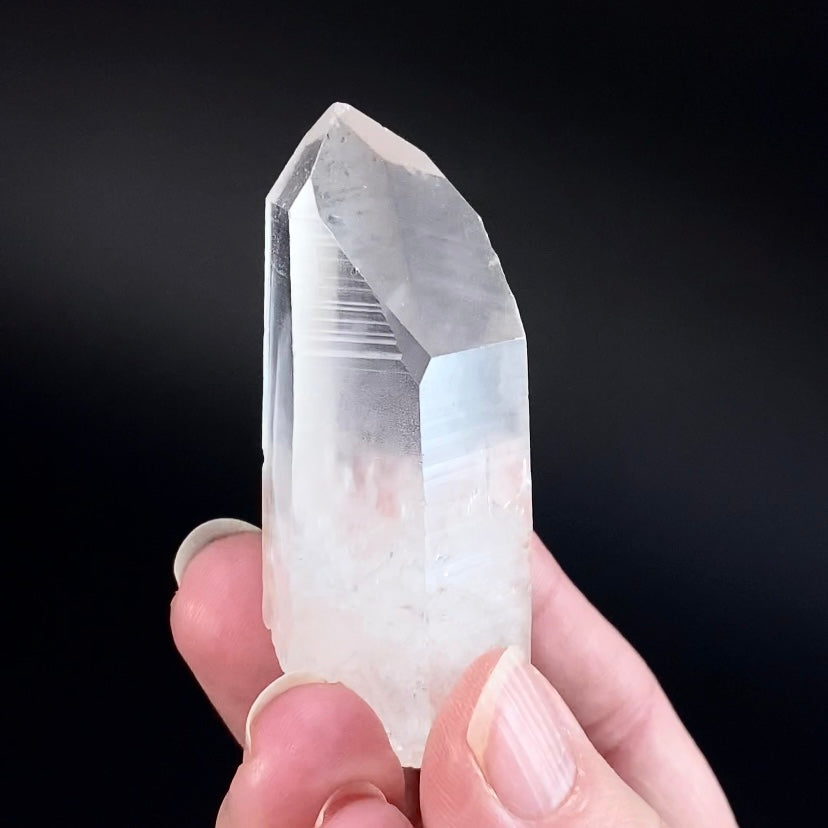 Channeling Quartz Crystal with Phantom Inside, Corinto, Minas Gerais, Brazil