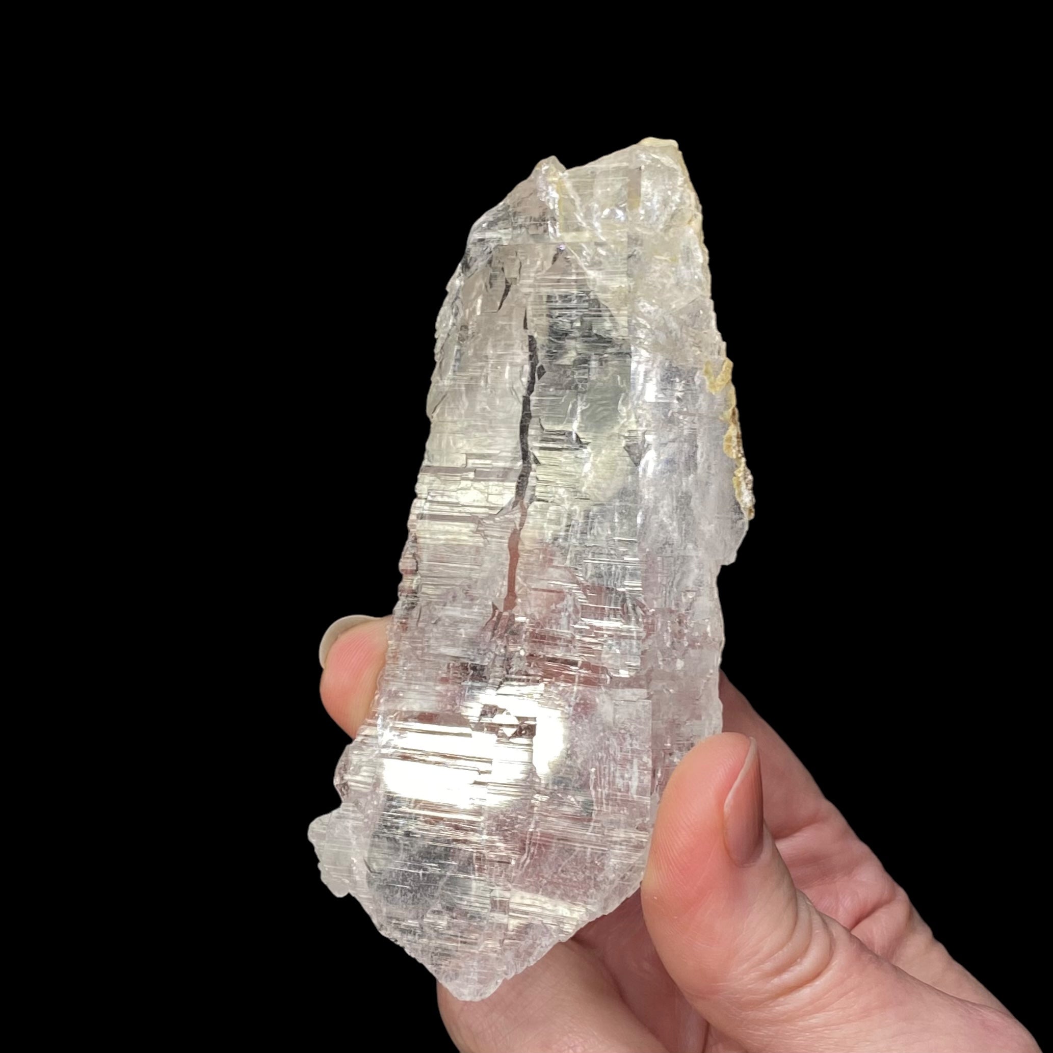 Himalayan Hydrothermal Etched Clear Nirvana Quartz Crystal