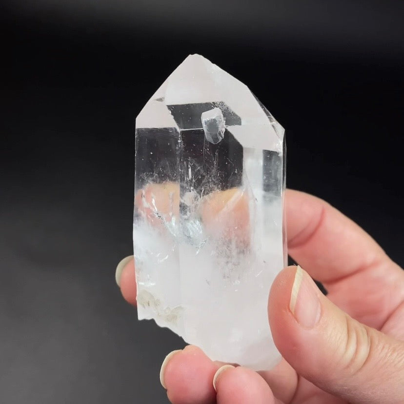 Water Clear Quartz Crystal from Shigar Valley, Gilgit Baltistan, Pakistan