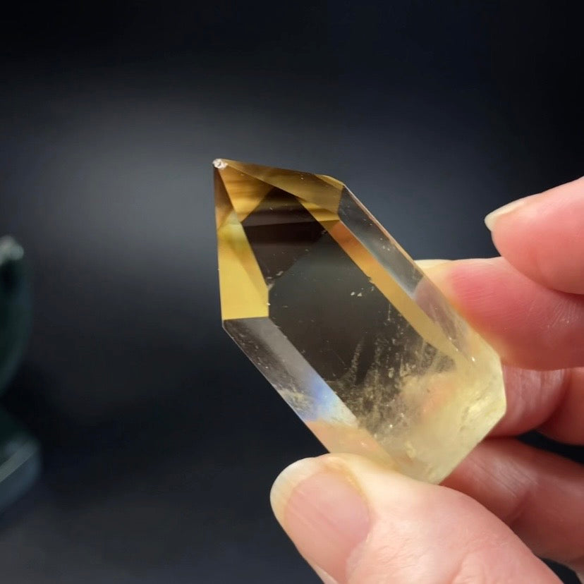 Polished Smoky Citrine Crystal