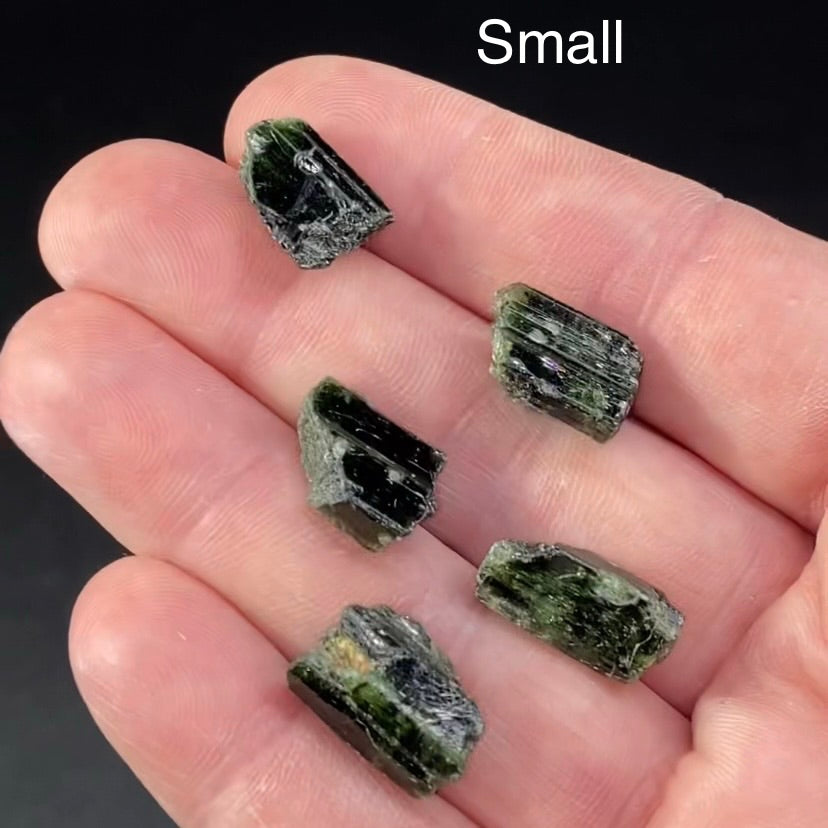 ONE Green Diopside Crystal, Shigar Valley, Pakistan