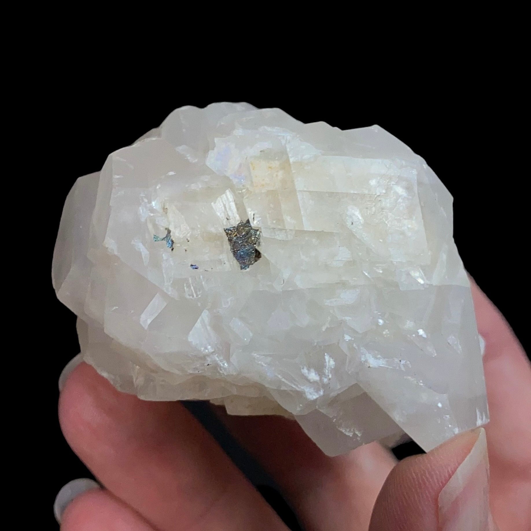 Fluorescent Calcite Specimen