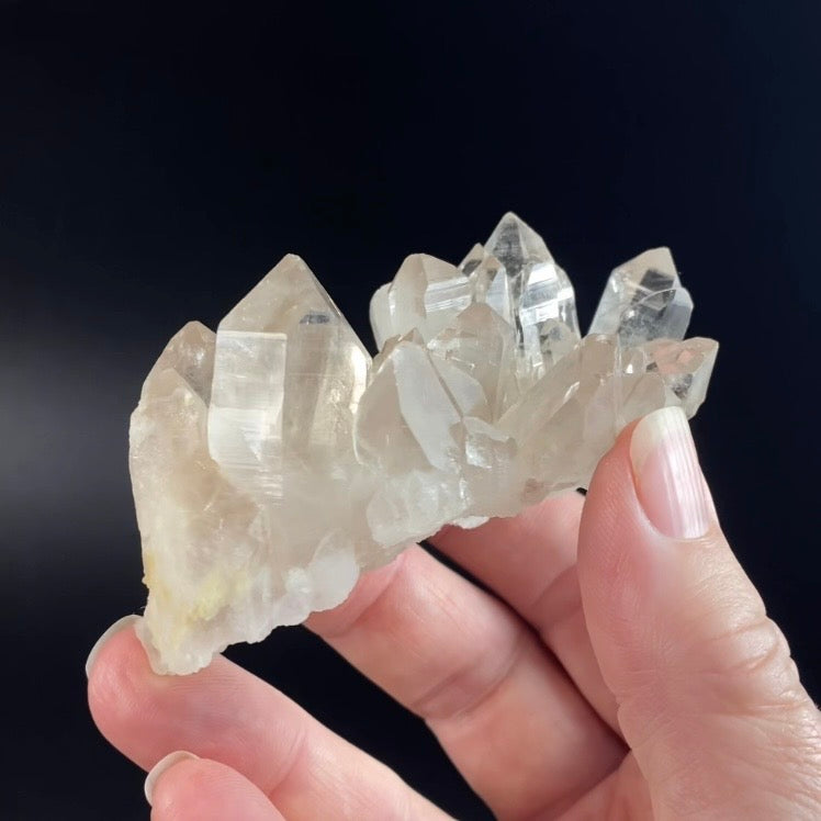 Himalayan Quartz Crystal Cluster - Himachal Pradesh, India