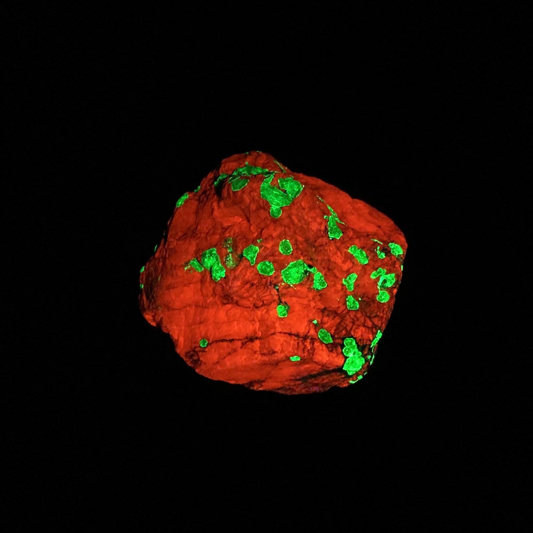 Willemite, Calcite & Franklinite Specimen with Unique Pattern