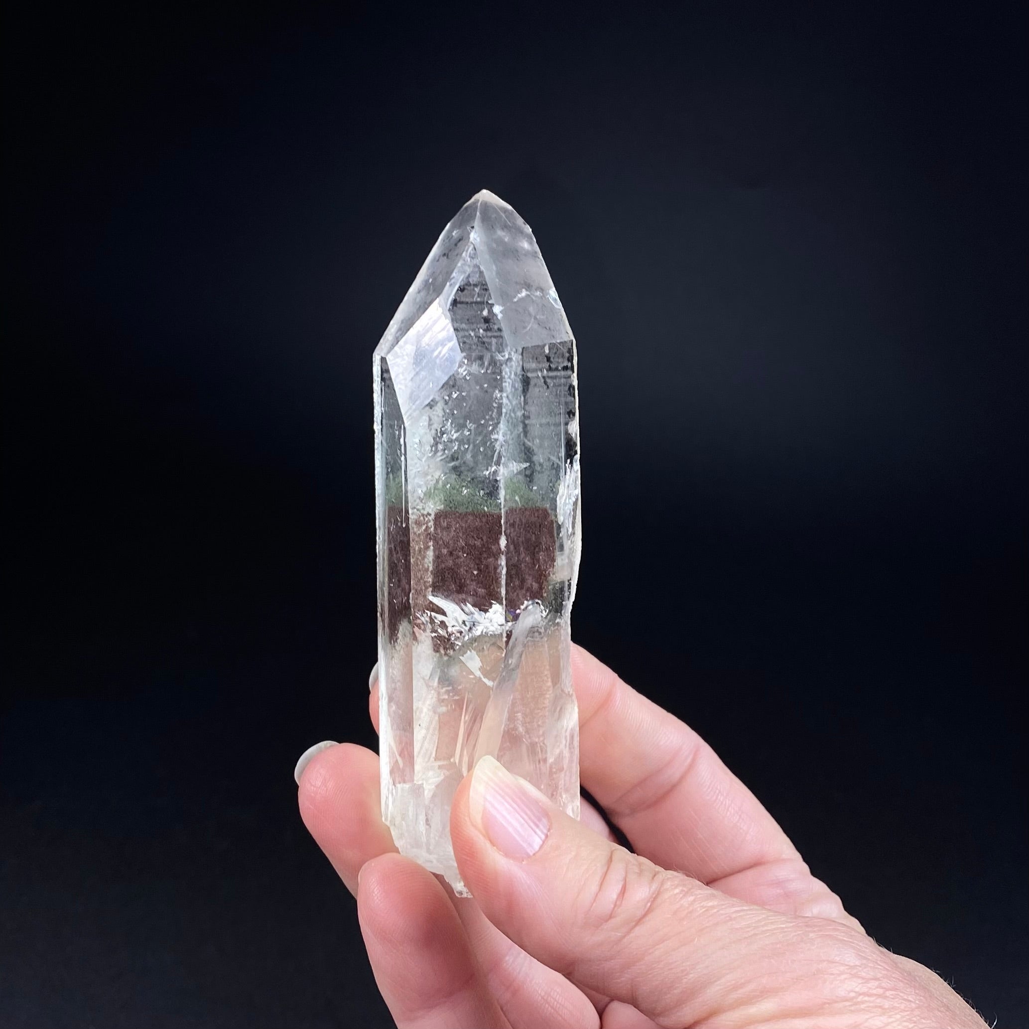Garden Quartz Cluster aka Lodalite with Large Window