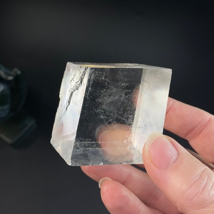Rainbow Iceland Spar Optical Calcite Specimen from Brazil