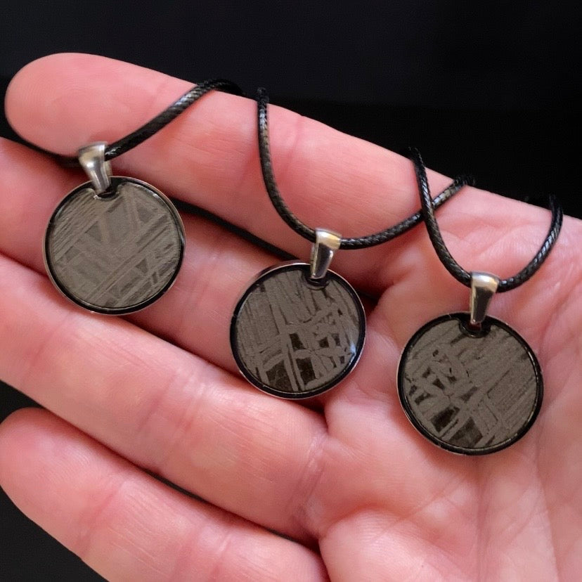 Aletai Meteorite Pendant – Authentic Iron Meteorite Jewelry