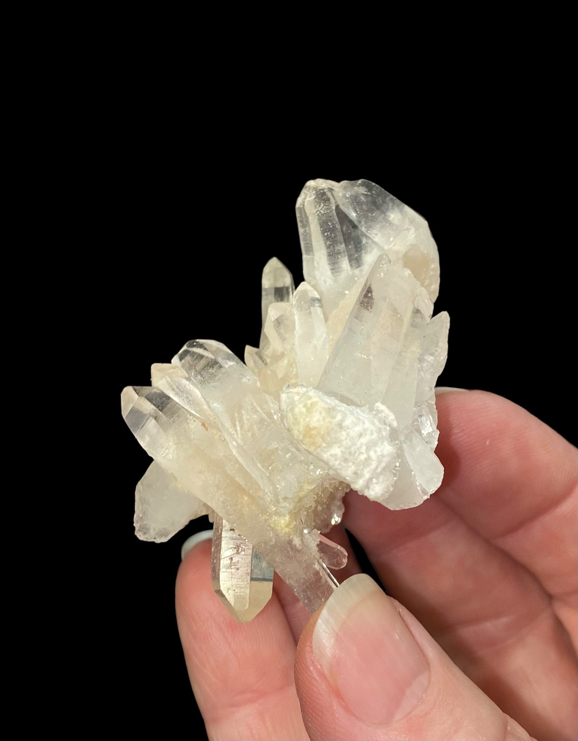 Samadhi Himalayan Quartz Crystal Cluster - Himachal Pradesh, India