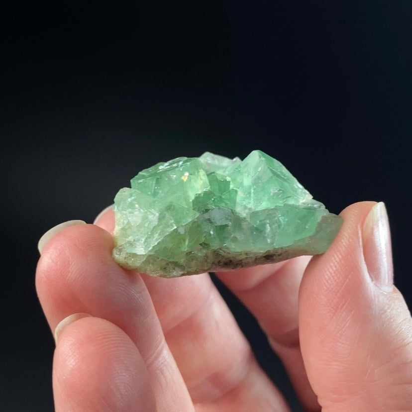 Green Cubic Fluorite Specimen, Okorusu Mine, Namibia