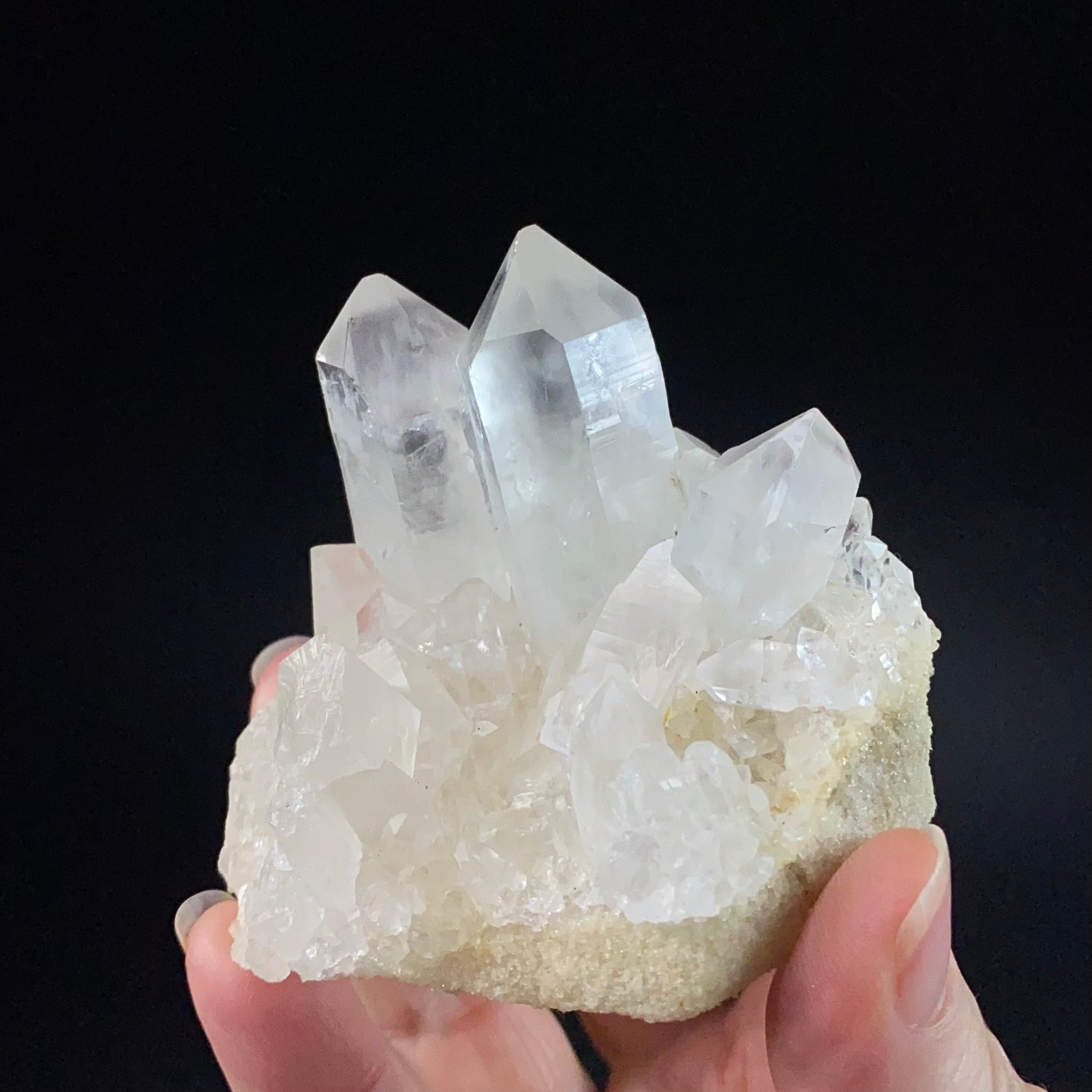 Clear Quartz Crystal Cluster, Pakistan