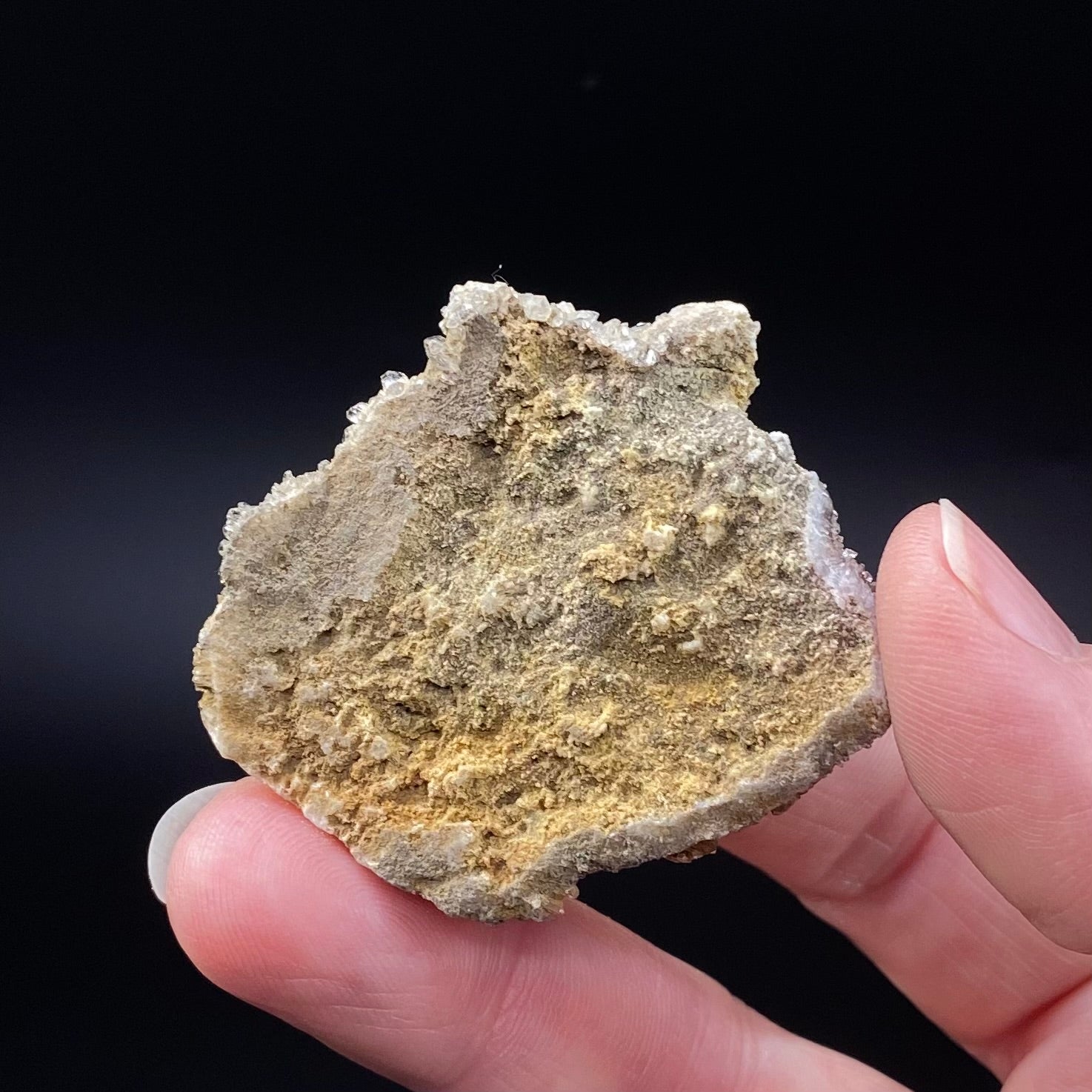 Druzy Herkimer Quartz Plate