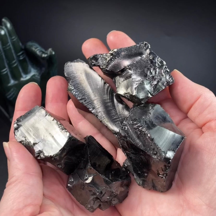 Natural Raw Colombian Shungite aka Raquirite - Colombian Elite Shungite