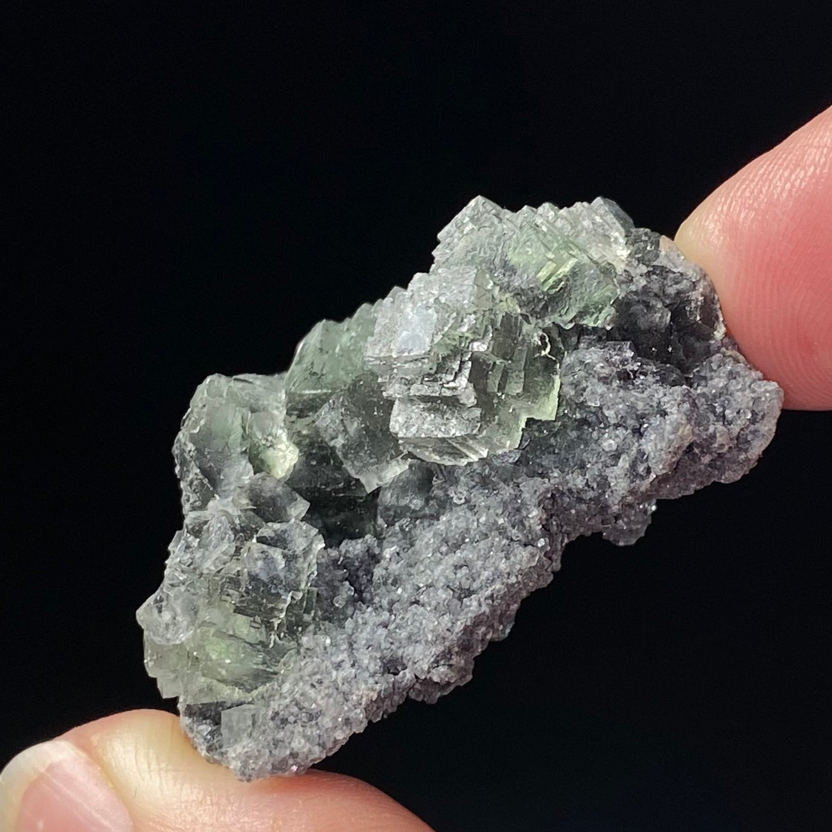 Green Cubic Fluorite Specimen, Yaogangxian Mine