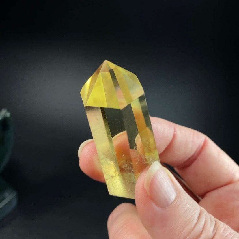 Polished Smoky Citrine Crystal