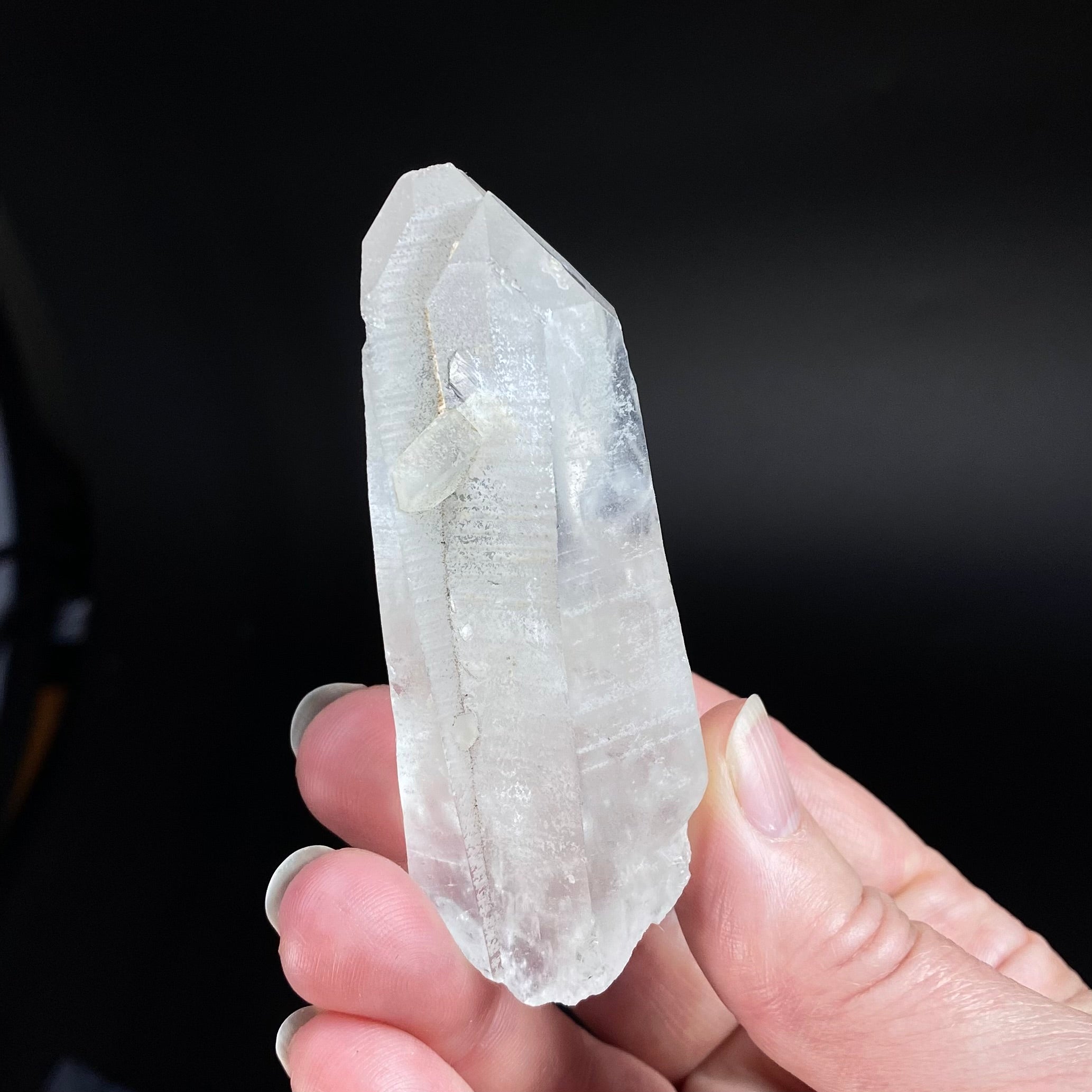 Unique Twin Quartz Crystal with Multiple Record Keepers