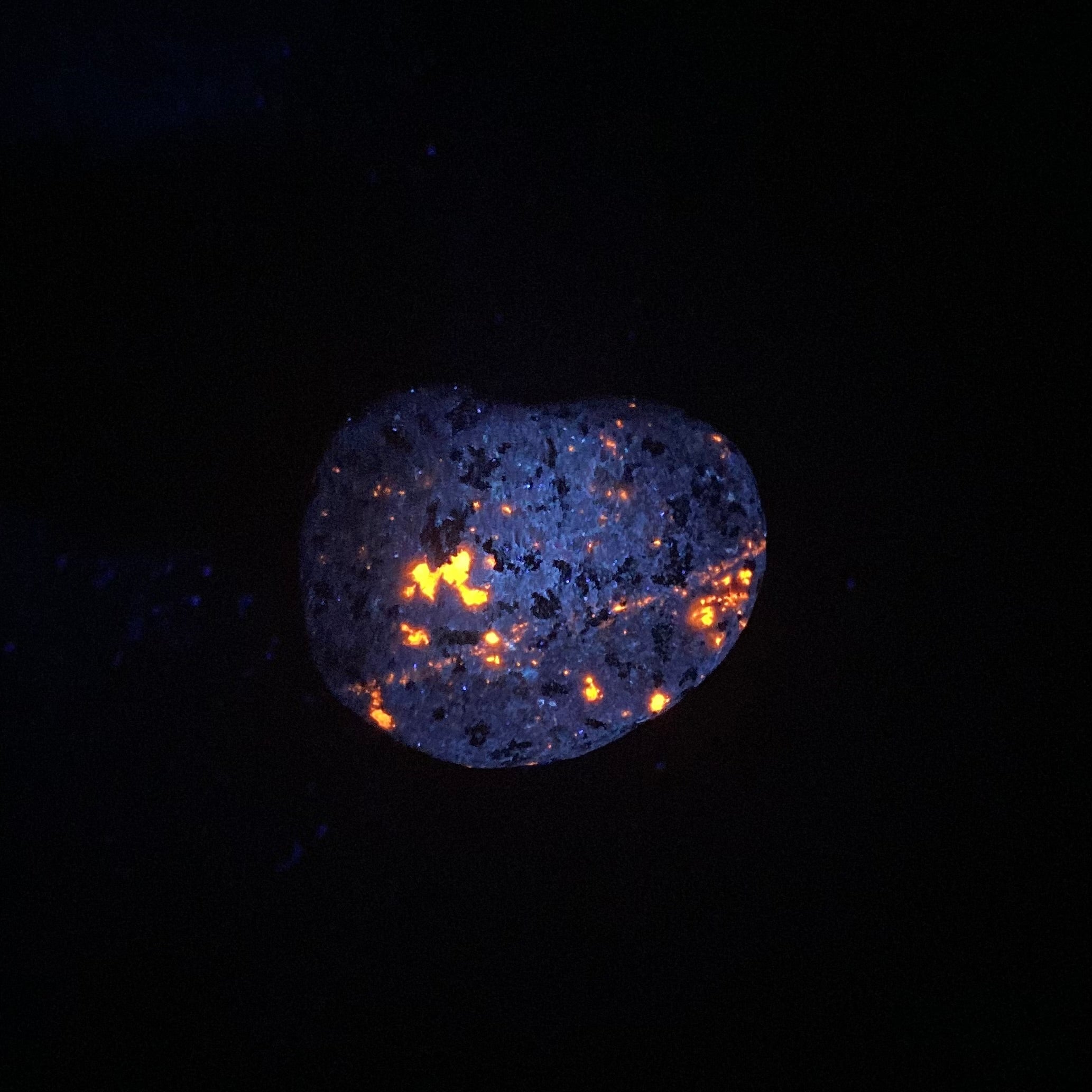 Yooperlite Fluorescent Sodalite with Syenite Yooper Stone