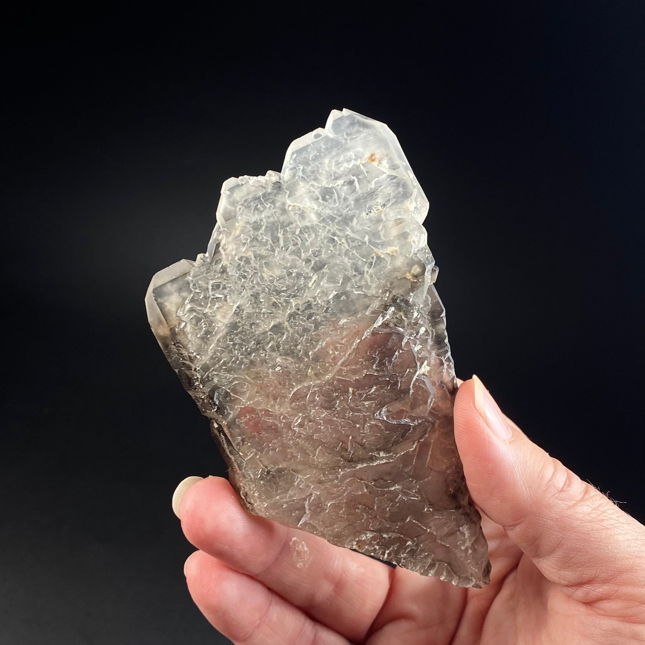Unique Tabular Smoky Quartz Crystal